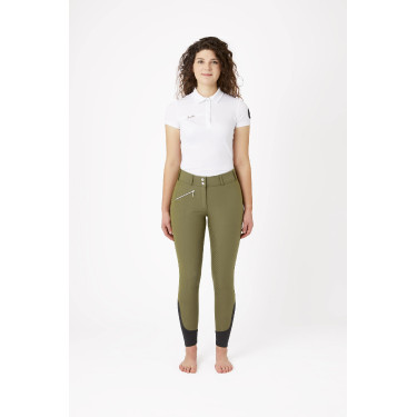 Dames rijbroek met hoge taille met Horze-kristallen