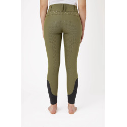 Pantalon Horze taille haute avec cristaux femme