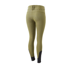 Pantalon Horze taille haute avec cristaux femme