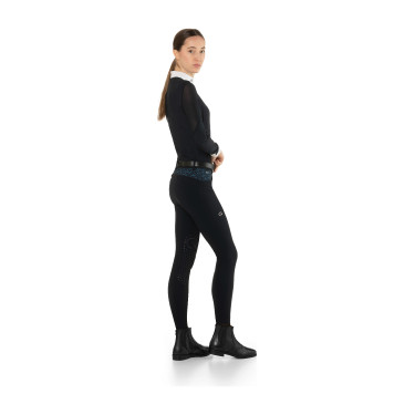 Pantalon femme Ego7 Jumping LA ceinture imprimée dentelle