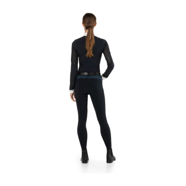 Pantalon femme Ego7 Jumping LA ceinture imprimée dentelle