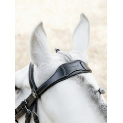 Bridon muserolle Adjustable Anatomic Arika noir/argent LeMieux