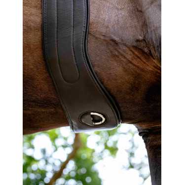 Sangle Hunter avec doublure amovible antidérapante noire LeMieux