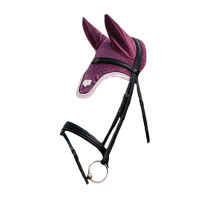 Bonnet anti-mouches LeMieux Loire Blackberry Bordeaux