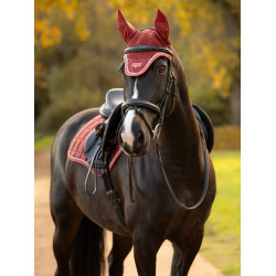 Bonnet anti-mouches LeMieux Loire Russet Orange