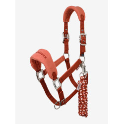 Licol et longe LeMieux Vogue Esme Russet Orange