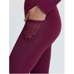 Legging LeMieux Naomi Blackberry Bordeaux Legging LeMieux Naomi Blackberry Bordeaux
