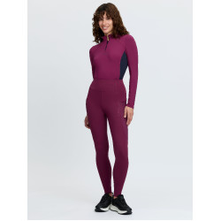 Legging LeMieux Naomi Blackberry Bordeaux Legging LeMieux Naomi Blackberry Bordeaux