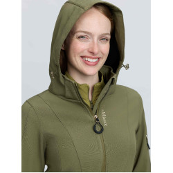 Veste Softshell LeMieux Celine Willow green Kaki