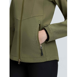 Veste Softshell LeMieux Celine Willow green Kaki
