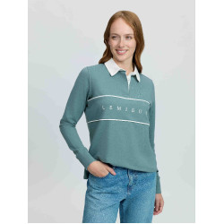 Rugbyshirt LeMieux Rochelle dames Aloë Blauw