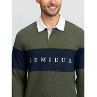 LeMieux heren rugbyshirt Marine Marineblauw