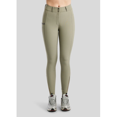 Pantalon Montar Gaia Gun Metal Caviar avec poches pour téléphone Pantalon Montar Gaia Gun Metal Caviar avec poches pour téléphone
