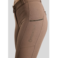 Pantalon d’équitation MOVeronica Golden Quartz Crystaltape avec poches pour téléphone Nougat Brown F/G Montar Pantalon d’équitation MOVeronica Golden Quartz Crystaltape avec poches pour téléphone Nougat Brown F/G Montar