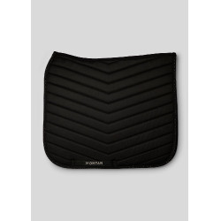 Tapis de dressage Montar avec cristaux gun metal Noir
