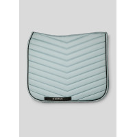Tapis de dressage Montar avec cristaux gun metal Turin Bleu Tapis de dressage Montar avec cristaux gun metal Turin Bleu