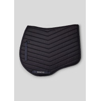 Tapis de saut blanc avec cristaux gunmetal Montar Marine Bleu marine Tapis de saut blanc avec cristaux gunmetal Montar Marine Bleu marine