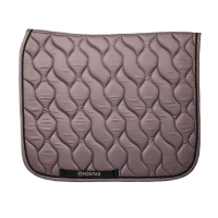 Bruin Nougat Luxe Dressuurzadeldek met Kristallen Montar