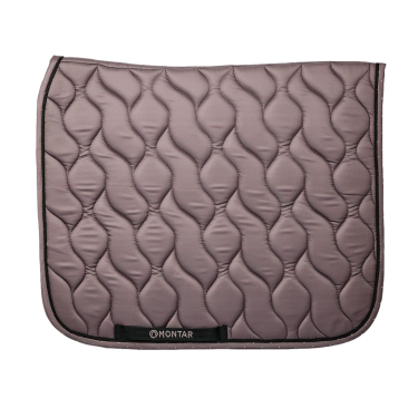 Tapis de dressage marron nougat avec cristaux Montar