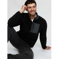 Sweat homme LeMieux Borg demi-zip Sweat homme LeMieux Borg demi-zip