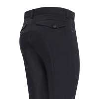 Pantalon d’équitation homme Euro-Star Camillo FullGrip originale Noir