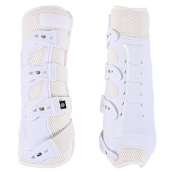 Guêtres de dressage Pro mesh pattes postérieures Imperial Riding Blanc Guêtres de dressage Pro mesh pattes postérieures Imperial Riding Blanc