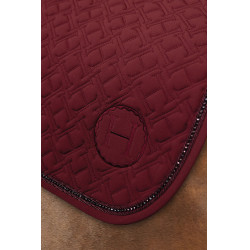 Tapis de Selle Harcour Saphir Vigne Bordeaux