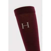Chaussettes Harcour Carly par 3 Trèfle / noir / moka Beige