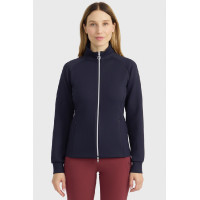 Clotilde Technische Zipped Sweat Harcour Marine Marineblauw