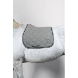 Tapis de selle Harcour Charma Chevrons trèfle Gris Tapis de selle Harcour Charma Chevrons trèfle Gris