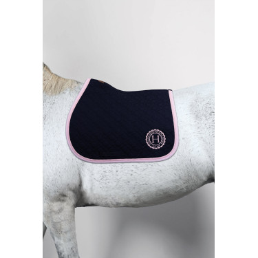 Tapis de Selle Harcour Cadence Marine Bleu marine