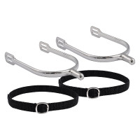 Éperons homme Imperial Riding Basic 20 mm bout rond