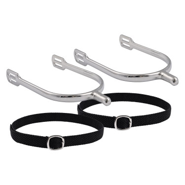 Éperons homme Imperial Riding Basic 20 mm bout rond