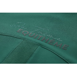 Softshell Je t'aime Equithème EK-Victoria Bleu canard
