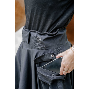 Jupe Je t'aime Equithème EQ-Joelle femme Noir