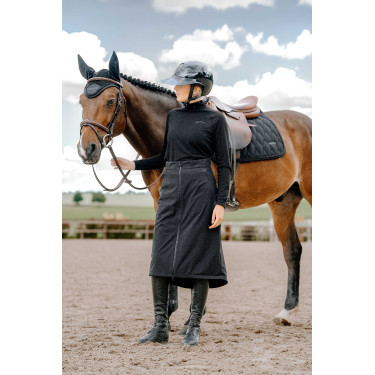 Equithème “Je t’aime” Rok EQ-Jess dames Zwart