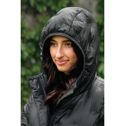 Veste matelassée Je t'aime Equithème EQ Doris femme Noir