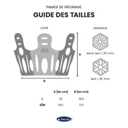 Panier de pâturage cheval 35 mm Lami-Cell – équitation