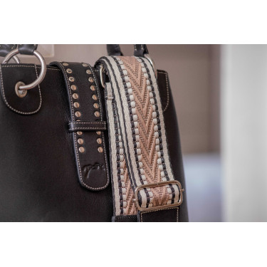 Sac à main équestre Pénélope Zabelia en cuir cognac Sac à main équestre Pénélope Zabelia en cuir cognac
