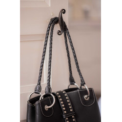 Sac à main équestre Pénélope Zabelia en cuir cognac Sac à main équestre Pénélope Zabelia en cuir cognac
