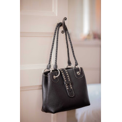 Sac à main équestre Pénélope Zabelia en cuir cognac Sac à main équestre Pénélope Zabelia en cuir cognac