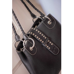 Sac à main équestre Pénélope Zabelia en cuir cognac Sac à main équestre Pénélope Zabelia en cuir cognac