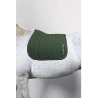 Harcour Cobalt zadeldekje Klavertje (clover) Groen