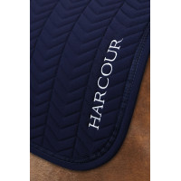 Tapis de selle Harcour Cobalt Vigne Bordeaux