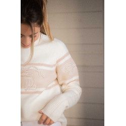 Pull d'équitation chic Pénélope Noris femme