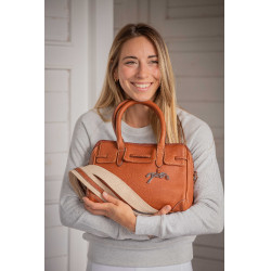 Handtas Pénélope Maëlys PM Cognac Bruin