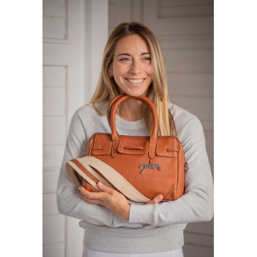 Handtas Pénélope Maëlys PM Cognac Bruin