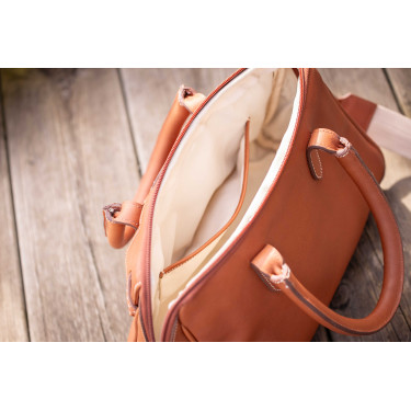 Sac à main Pénélope Maëlys PM Cognac Marron