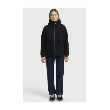 Veste polaire réversible équitation femme Harcour