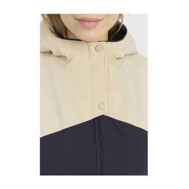 Veste Harcour Siam femme Marine / crème Bleu